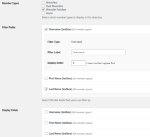 Custom Search Filters